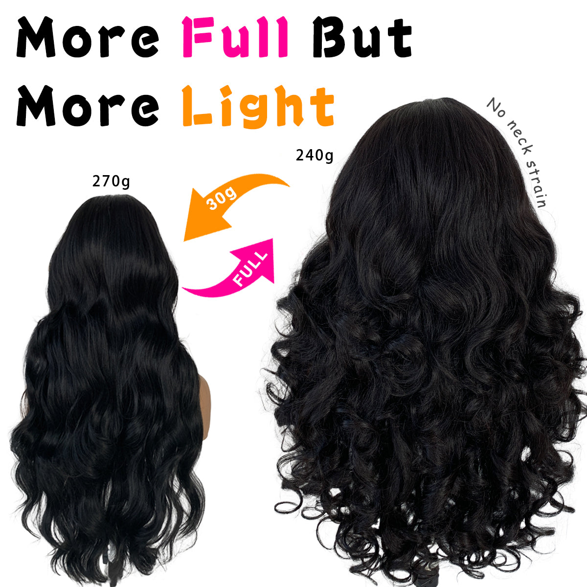 MITIMES 13x6 Skunk Stripe Wig Glueless Crazy Body Wave Lace Front Wigs Pre Plucked Synthetic Yaki Highlights Wear And Go Wig Pre-Cut