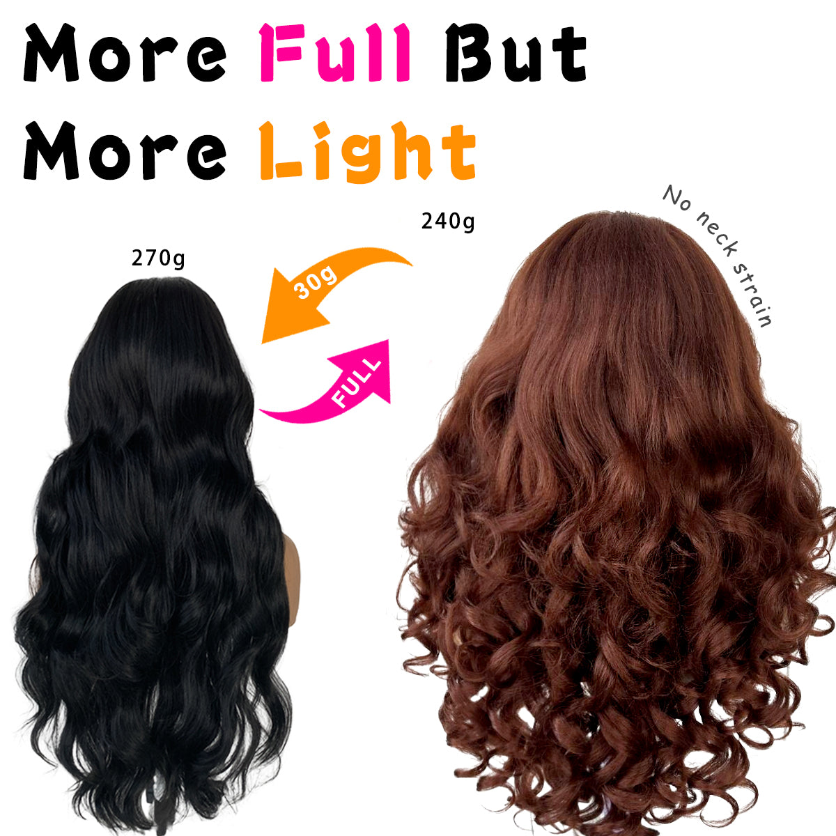 MITIMES 13x6 Glueless Reddish Brown Lace Front Wigs Pre-Plucked Yaki Body Wave HD Lace Front Wig Synthetic Wear And Go Glueless Red Wig Pre-Cut