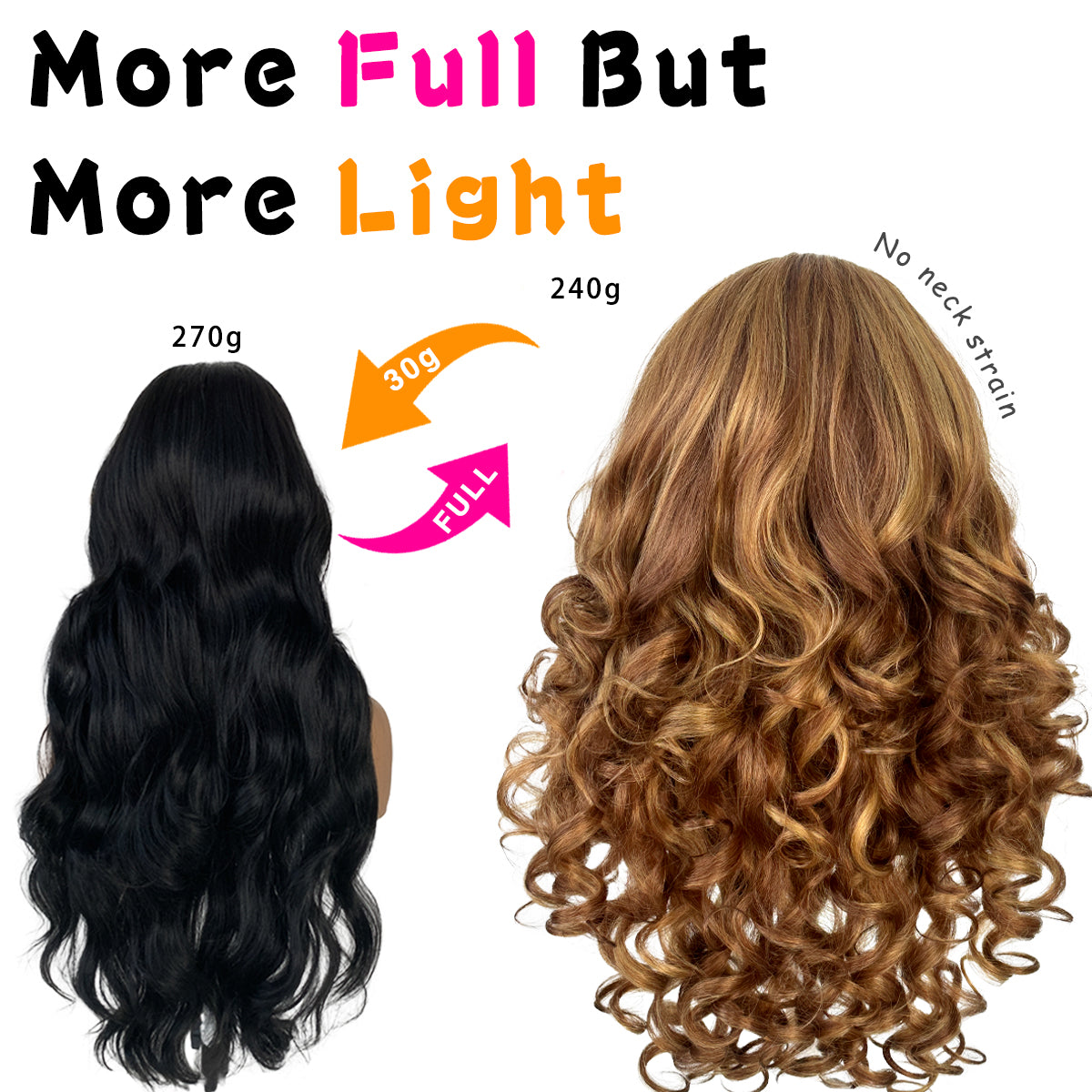 MITIMES Highlight Ombre Glueless Lace Front Wigs Pre Plucked 13x6 Synthetic Wear And Go Honey blonde Wig Yaki Body Wave Wig Pre-Cut